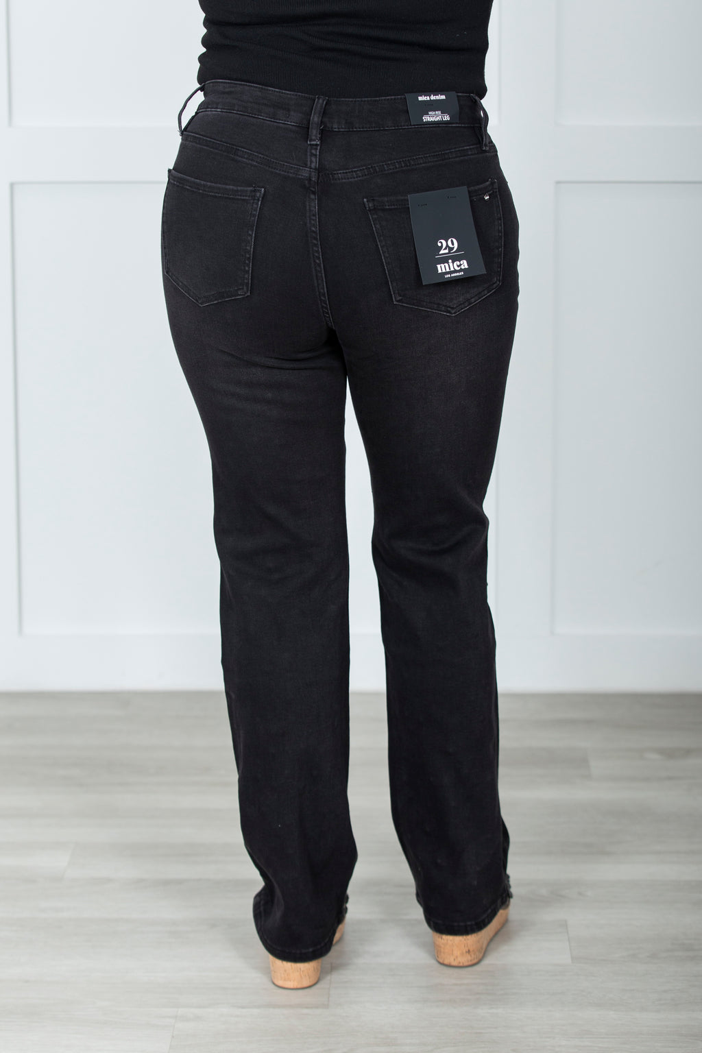 The Edith Straight Leg Mica Jeans
