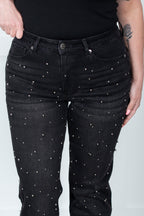 The Edith Straight Leg Mica Jeans