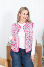 Light Layers Floral Vest