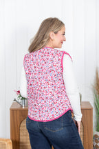 Light Layers Floral Vest