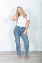 Oli And Hali Stardust Studded Denim