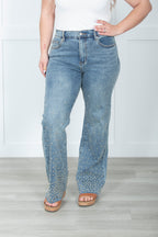 Oli And Hali Stardust Studded Denim