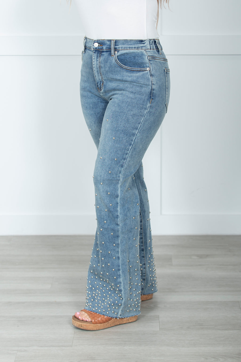 Oli And Hali Stardust Studded Denim