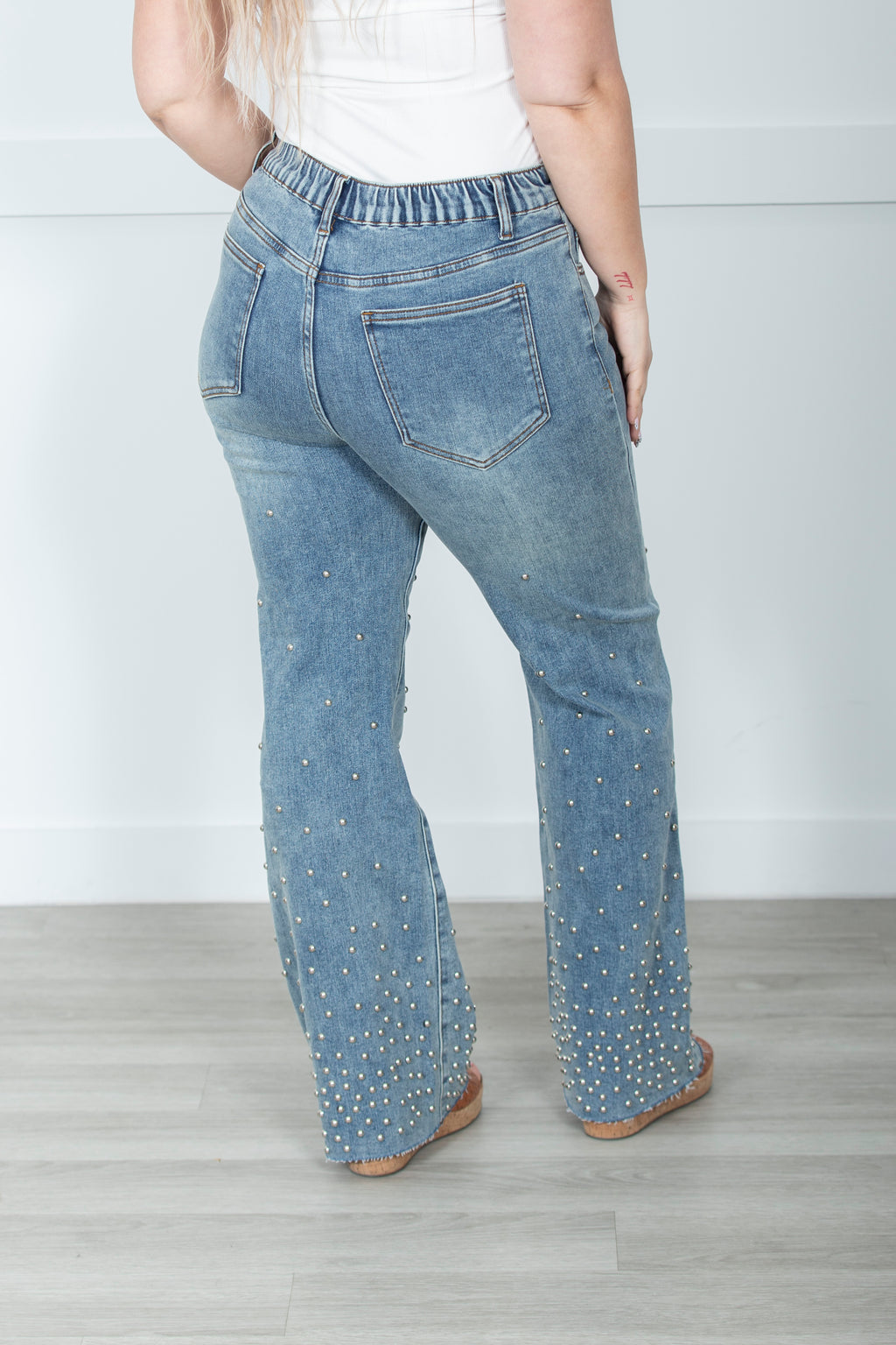 Oli And Hali Stardust Studded Denim