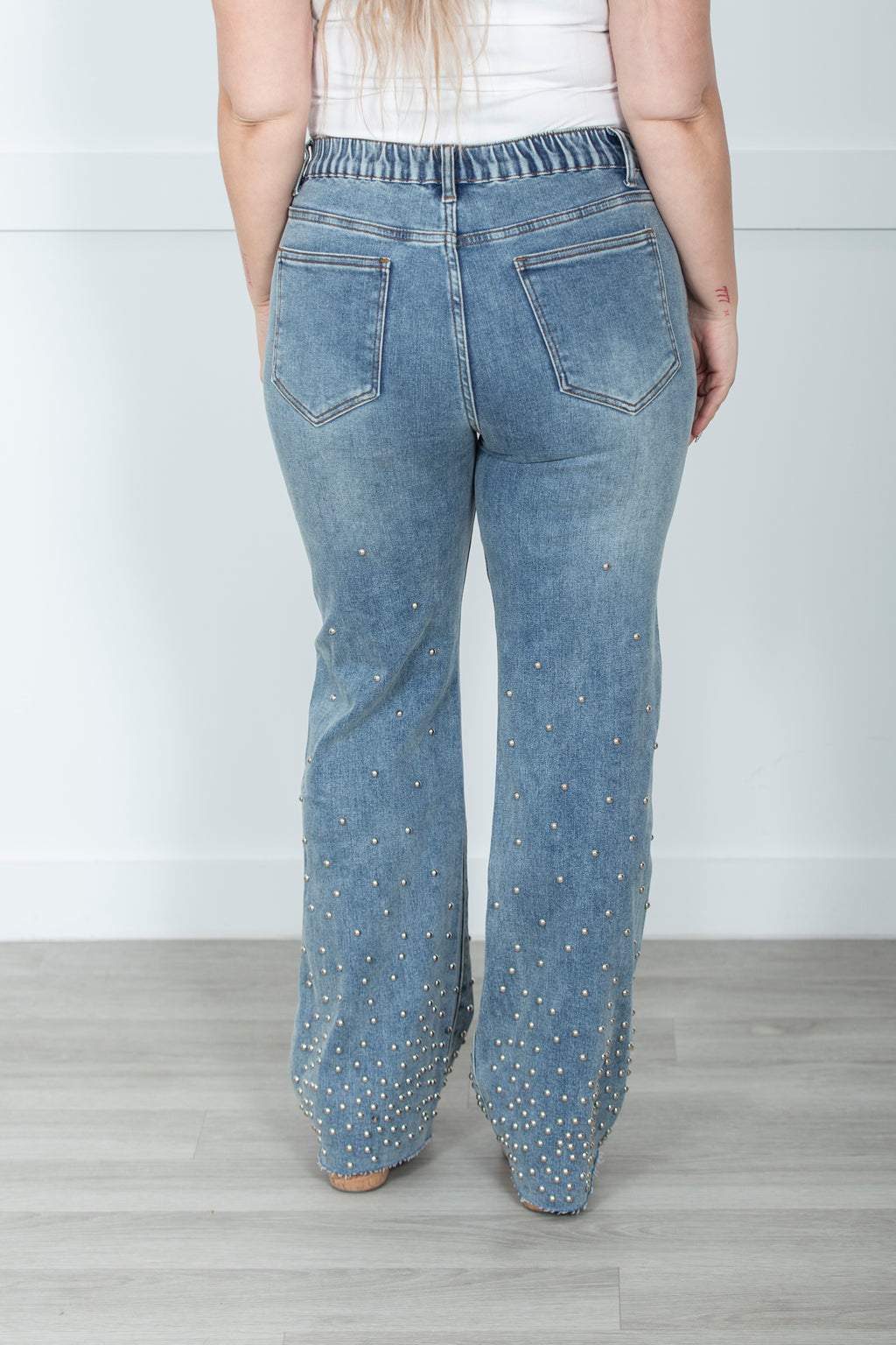 Oli And Hali Stardust Studded Denim