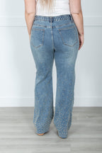 Oli And Hali Stardust Studded Denim