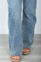 Oli And Hali Stardust Studded Denim