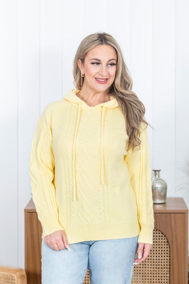 Buy banana Good Impression Knit Hoodie