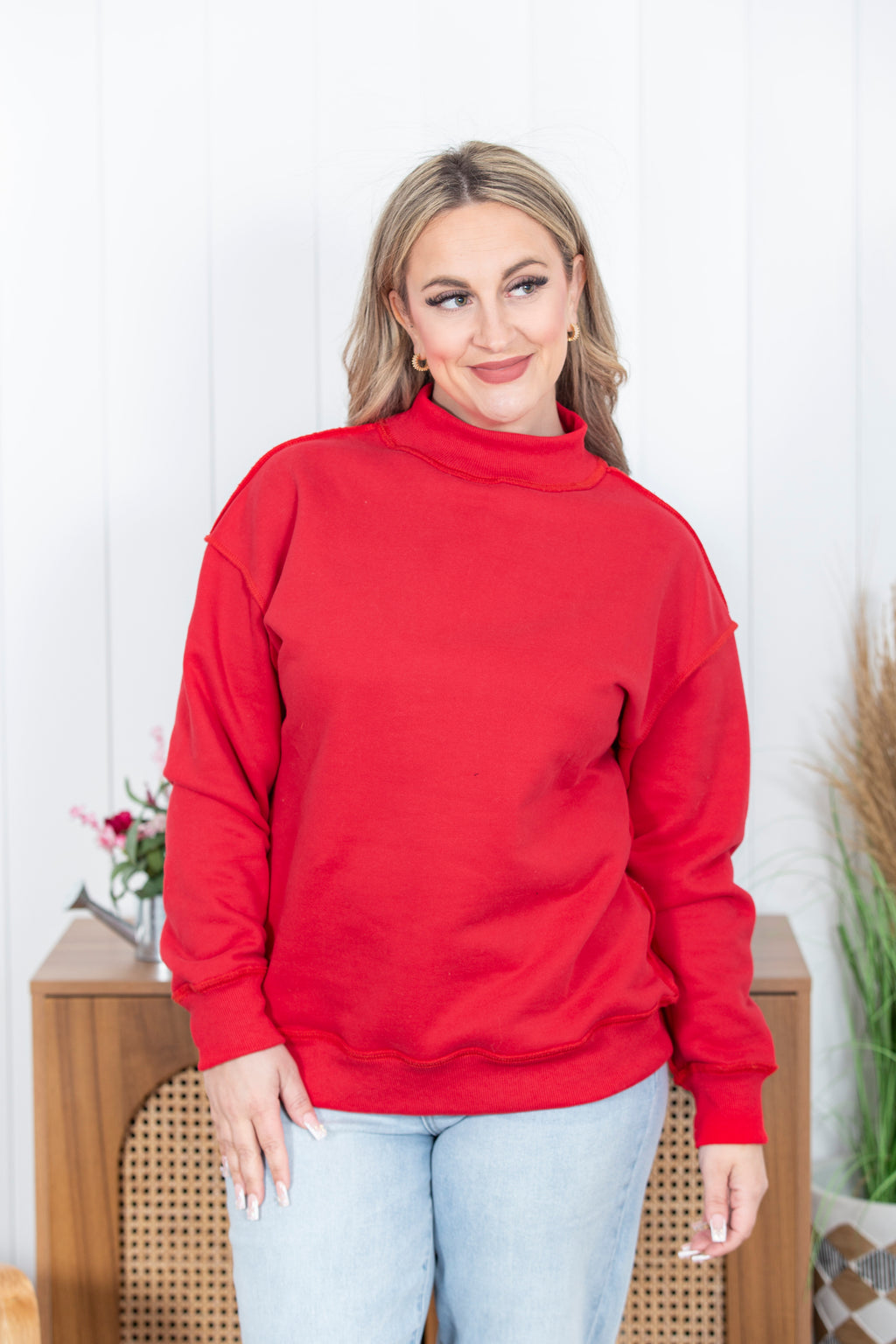 Mock Me Sweater