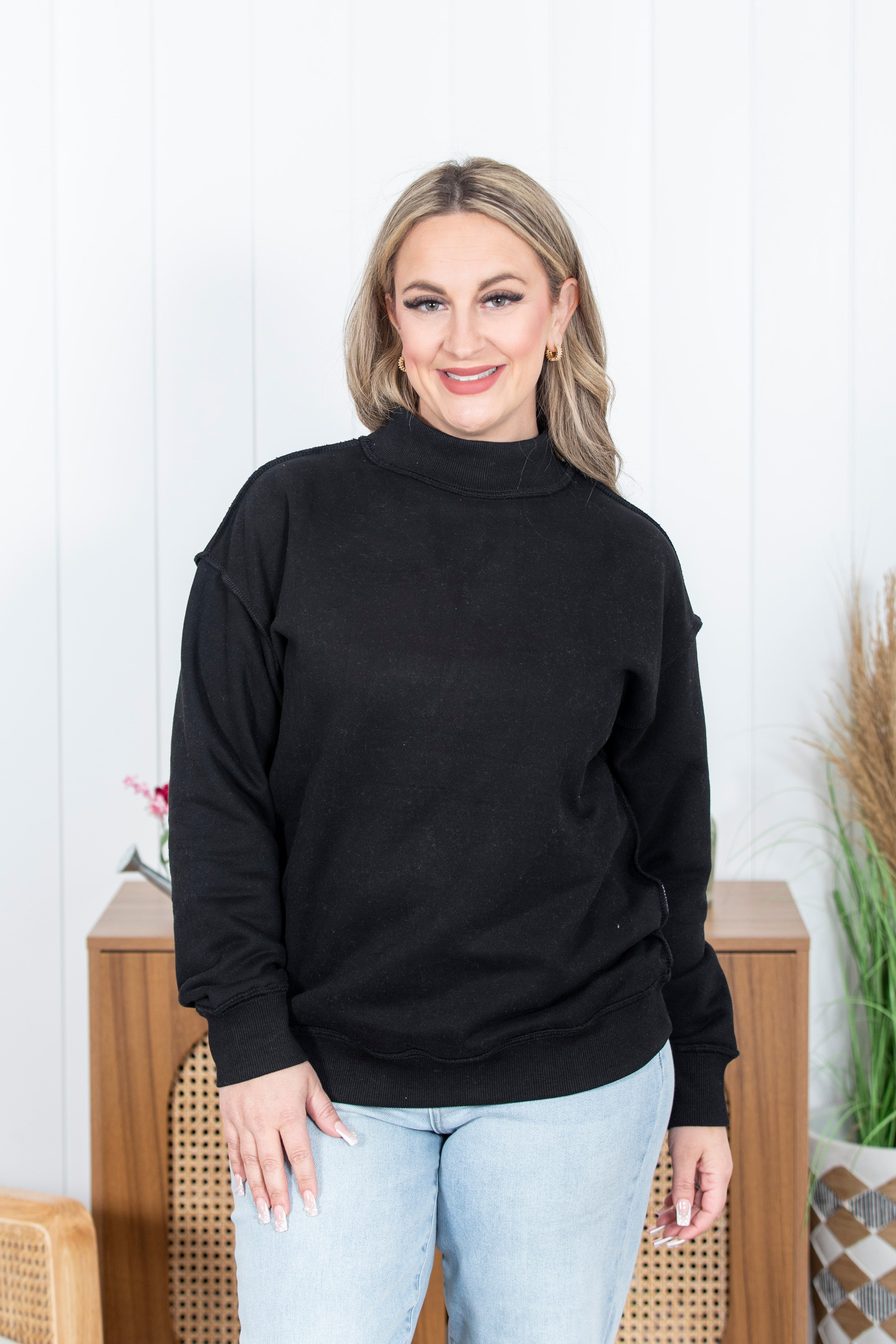 Mock Me Sweater
