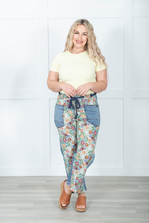 Bloom And Barrel Patchwork Jeans