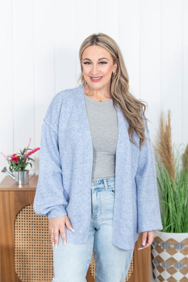 Buy blue Core Essential Cardigan