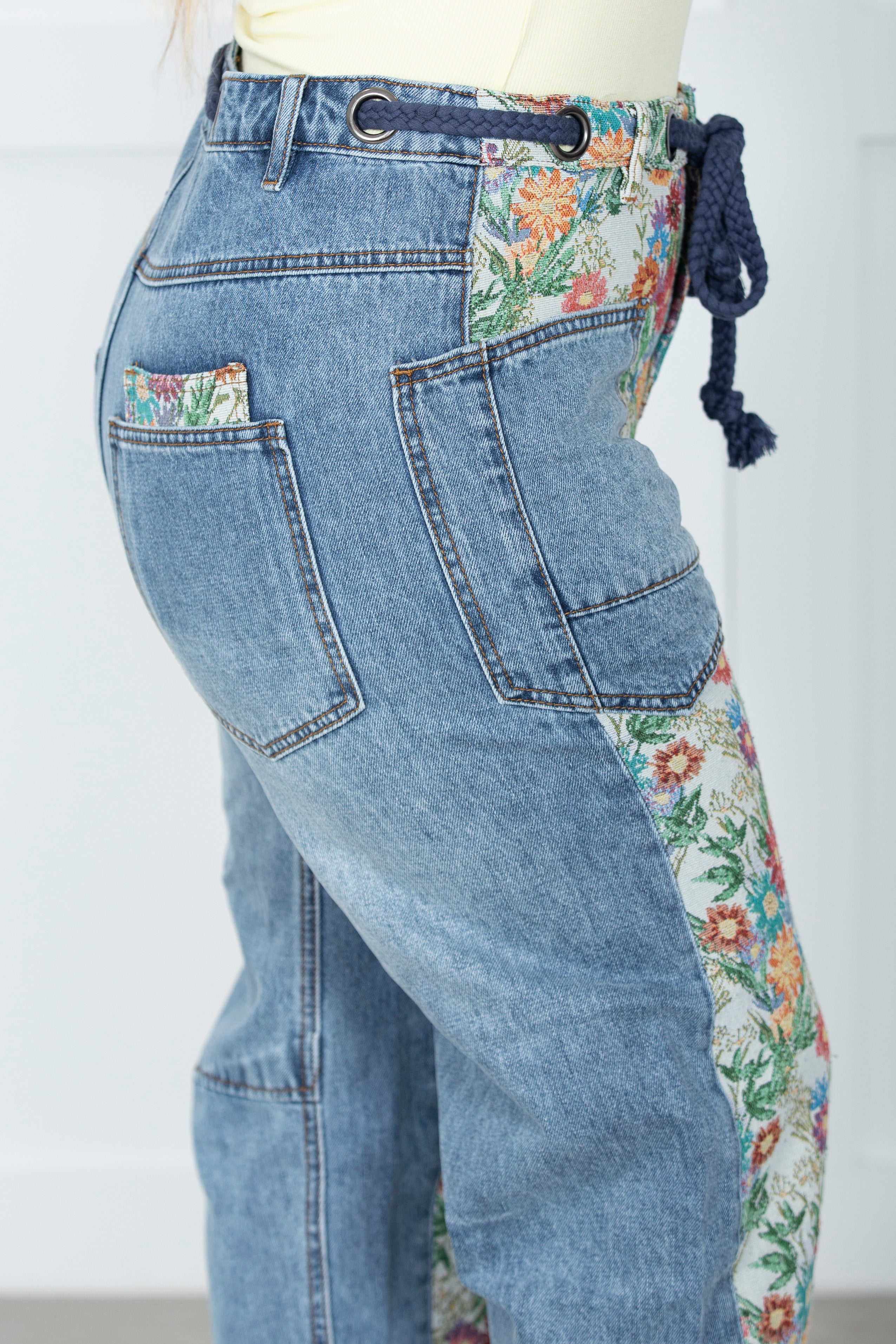 Bloom And Barrel Patchwork Jeans