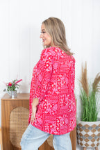 Liz Printed Cardigan