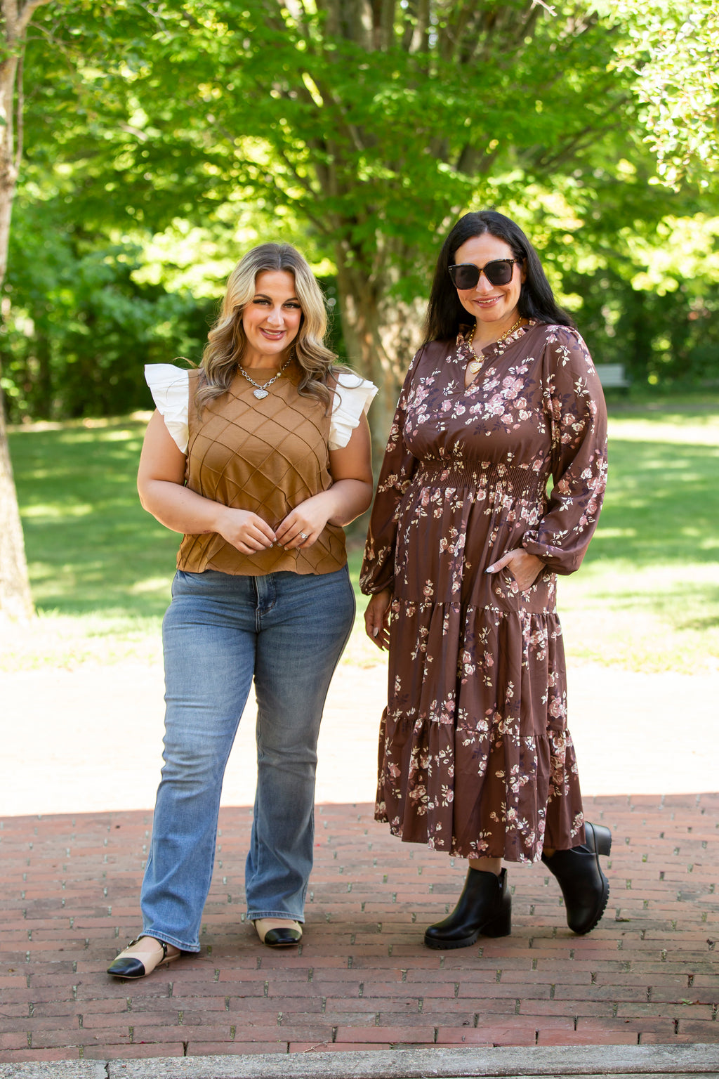Vintage Bloom Maxi Dress
