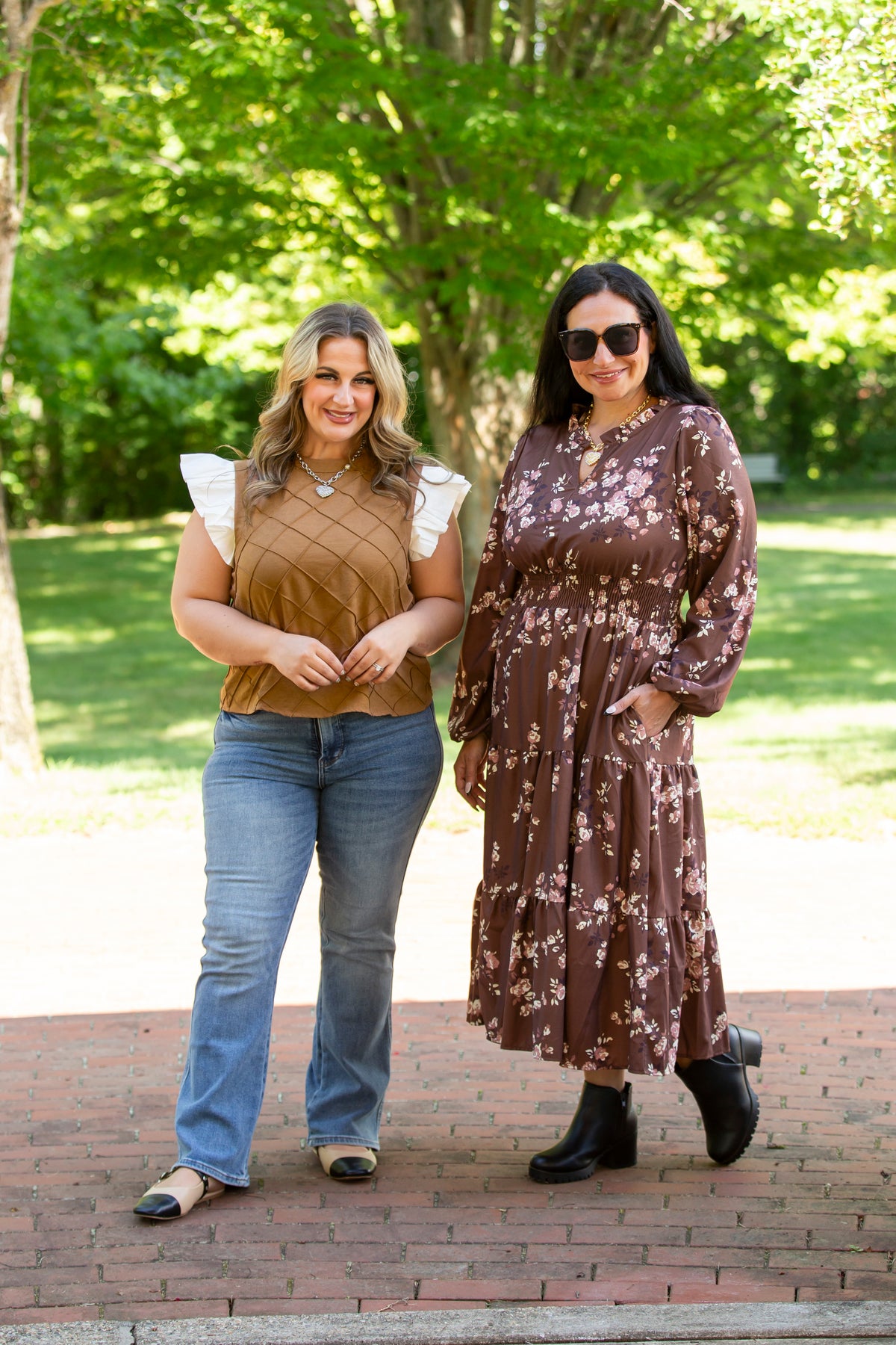 Vintage Bloom Maxi Dress