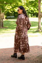 Vintage Bloom Maxi Dress