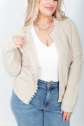 Pearl Button Down Cardigan