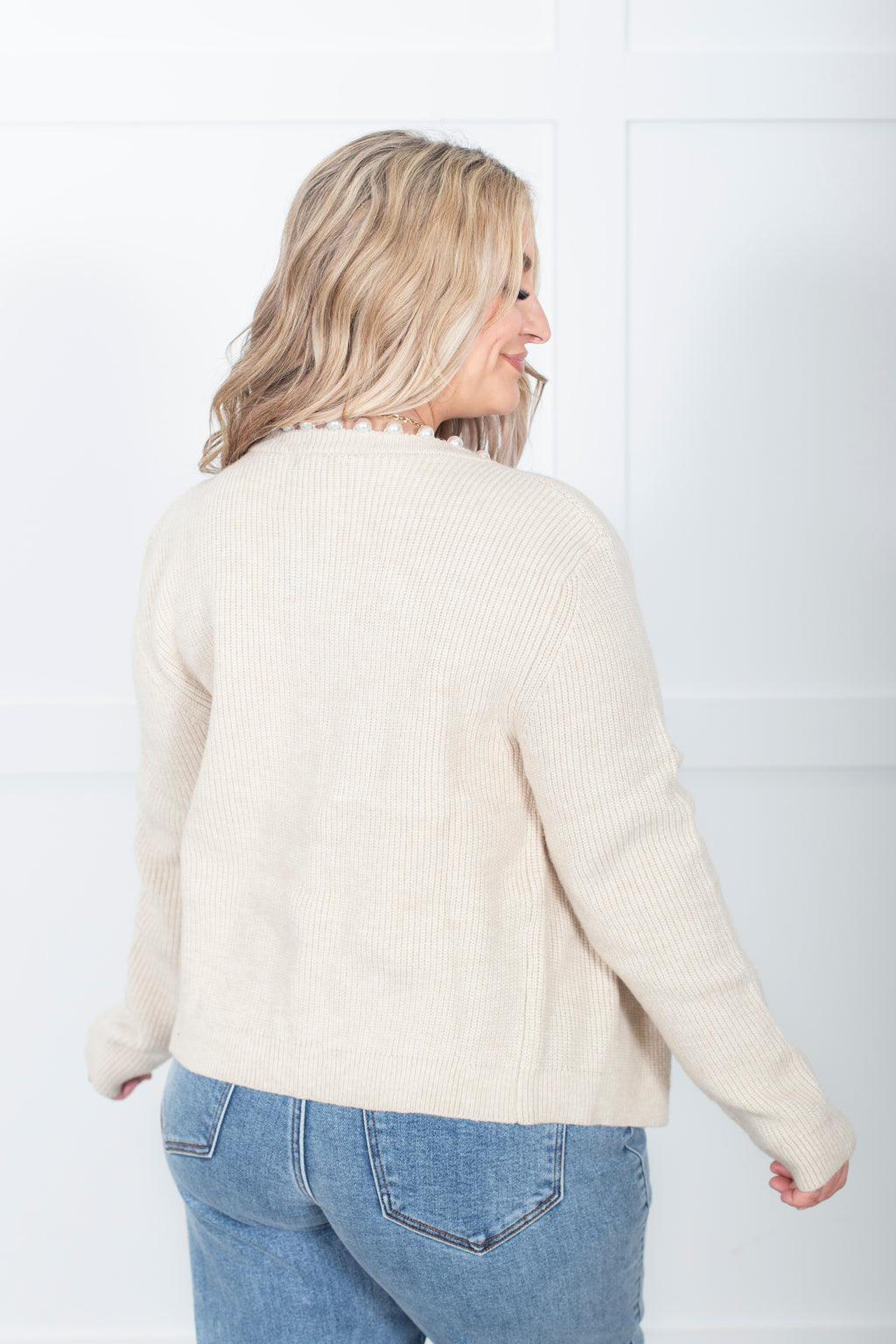 Pearl Button Down Cardigan