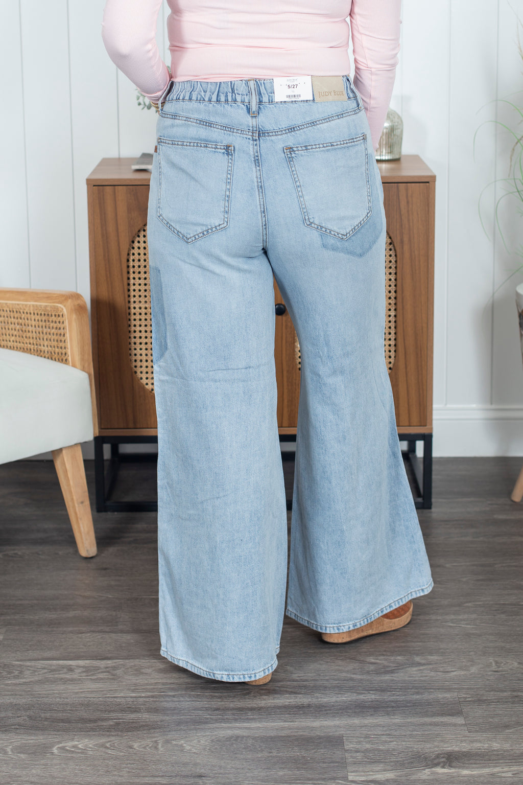 The Suzie Featherweight Judy Blue Palazzos