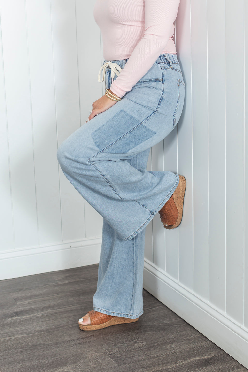 The Suzie Featherweight Judy Blue Palazzos