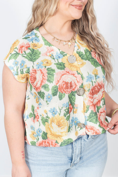 Cottage Charm Vest