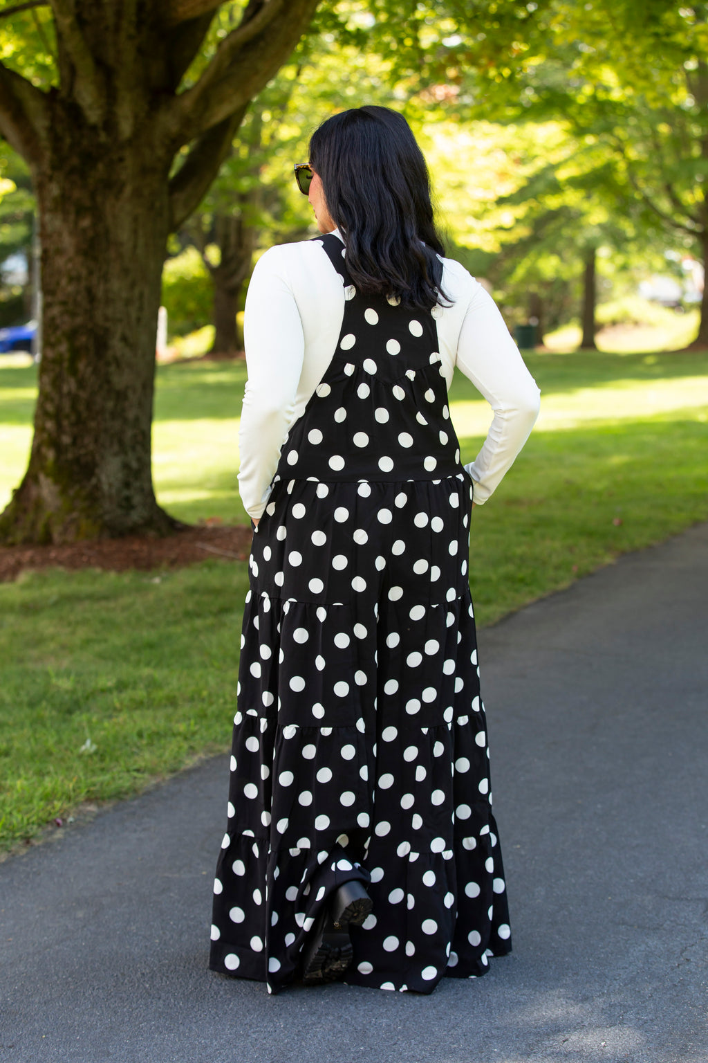 Spot On Sling Maxi Jumpsuit