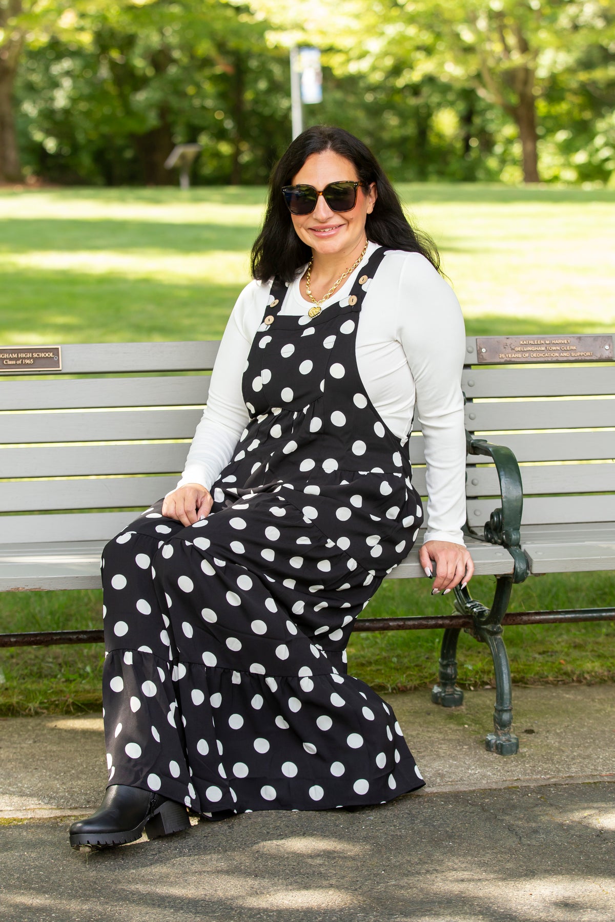 Spot On Sling Maxi Jumpsuit