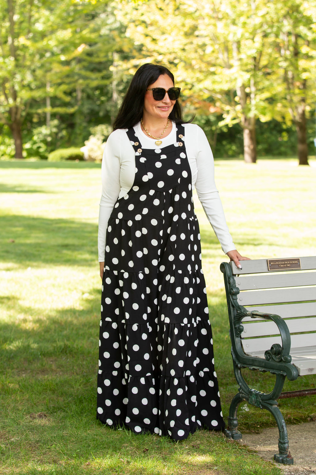 Spot On Sling Maxi Jumpsuit