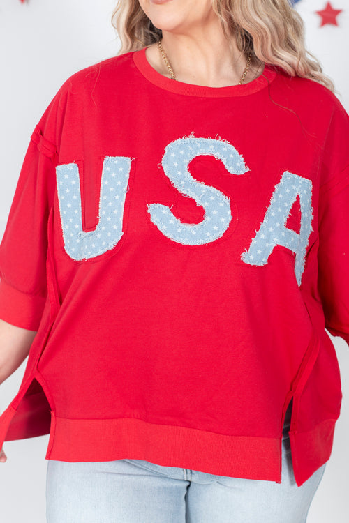 Liberty Patchwork Top