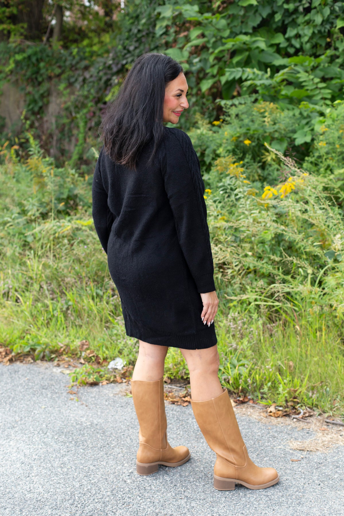 Cozy Nights Sweater Dress
