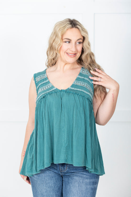 Lacey By Design Sleeveless Top