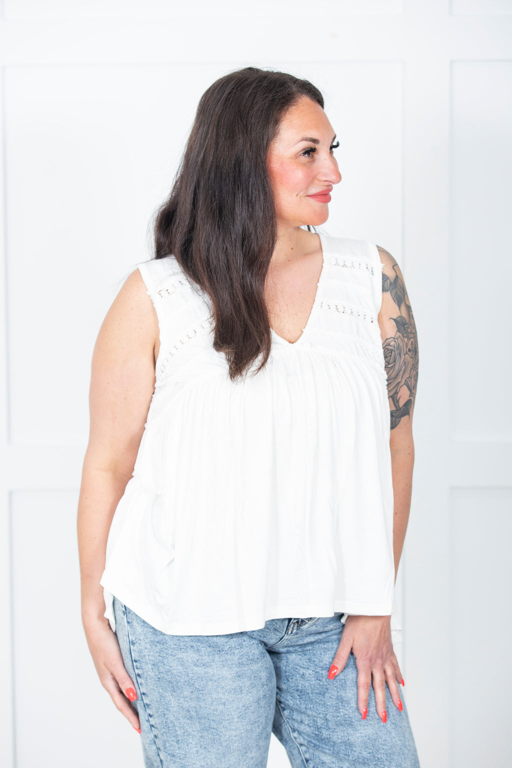 Lacey By Design Sleeveless Top