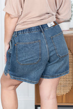 The Tricia Judy Blue Featherweight Shorts