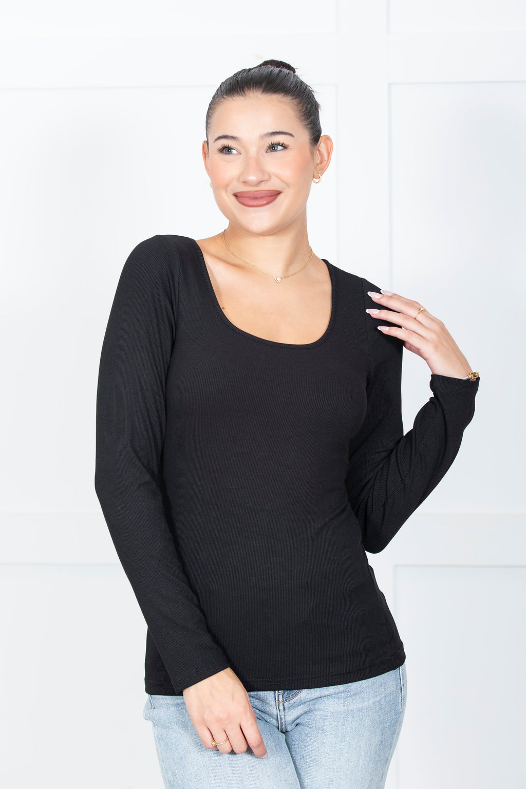 Simply Free Long Sleeve Tee Everyday Colors