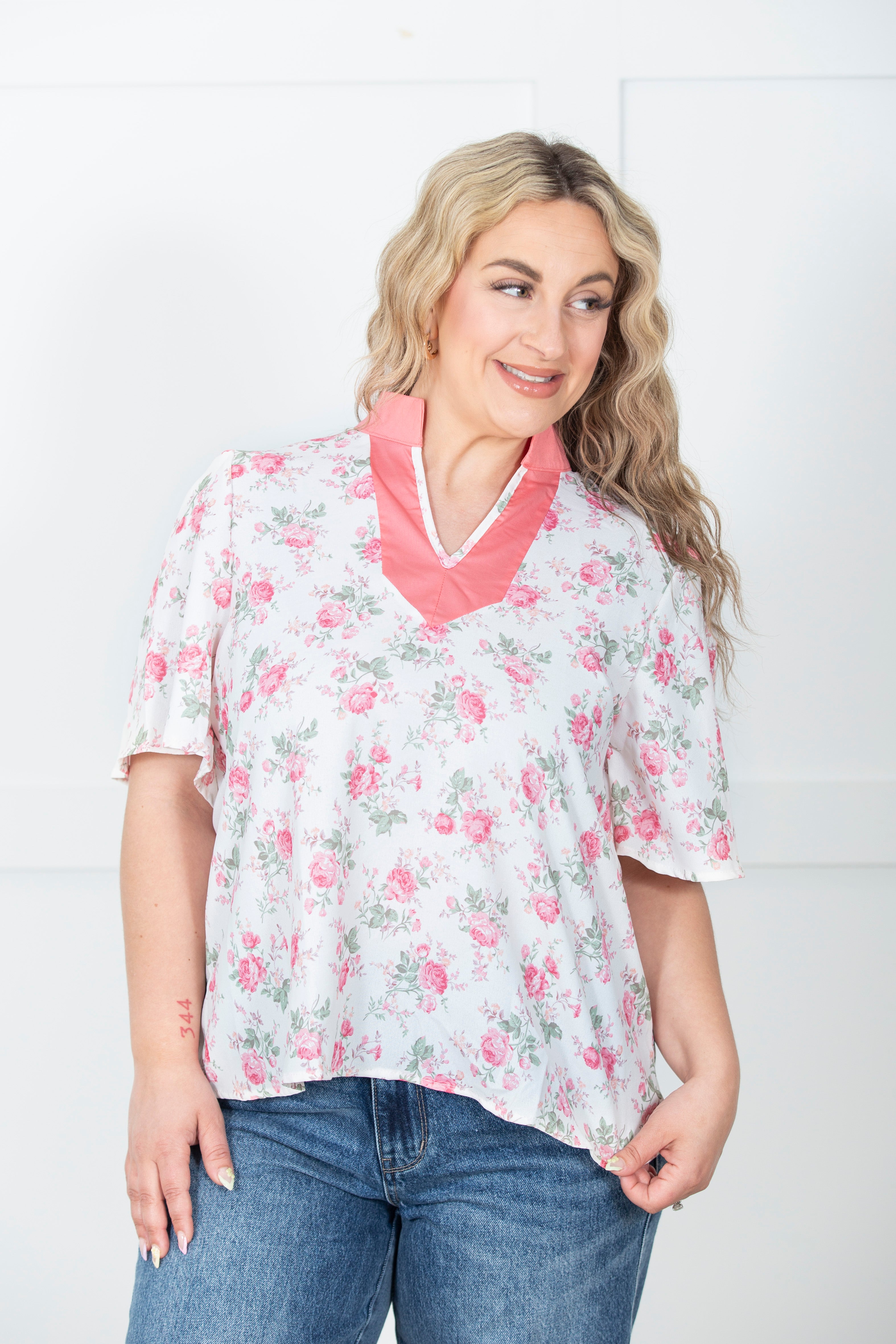 Rosewater Romance Top