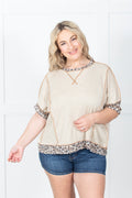 Leopard Beauty Top