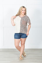 Wild Color Block Top