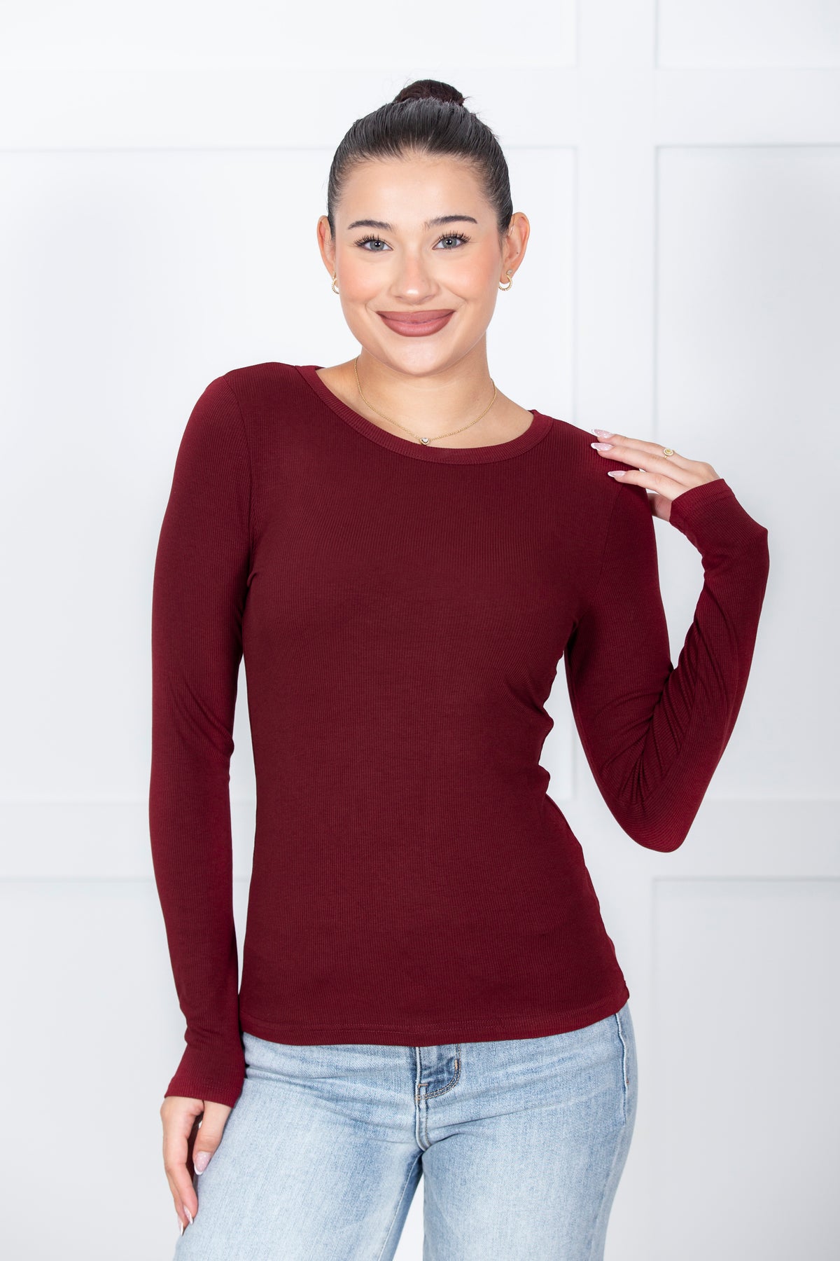 Fall/Winter Colors Base Layer Long Sleeve Top