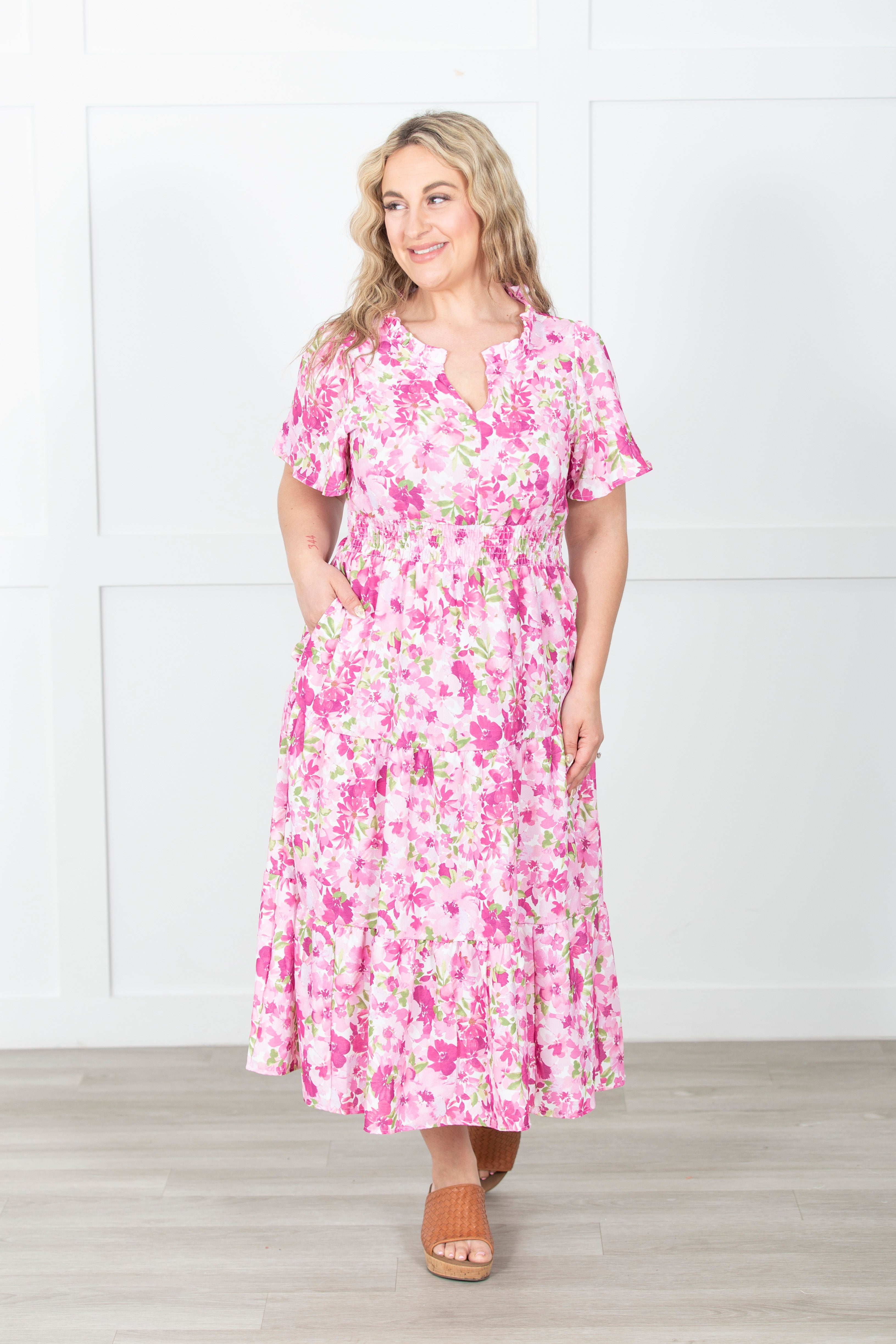 Garden Glow Maxi Dress