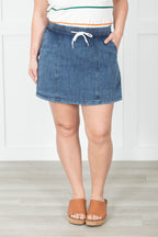 Easy Tide Denim Skort
