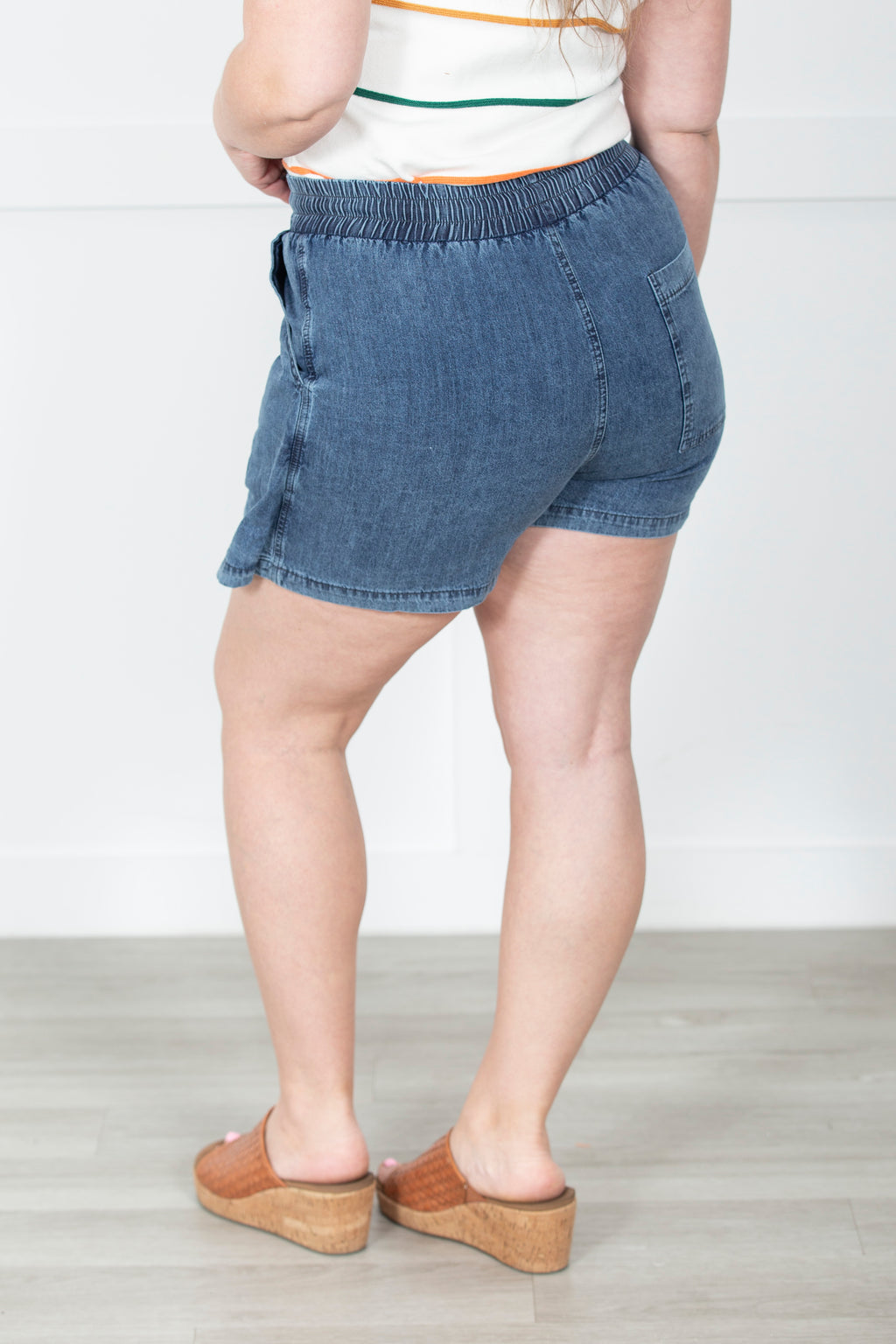 Easy Tide Denim Skort