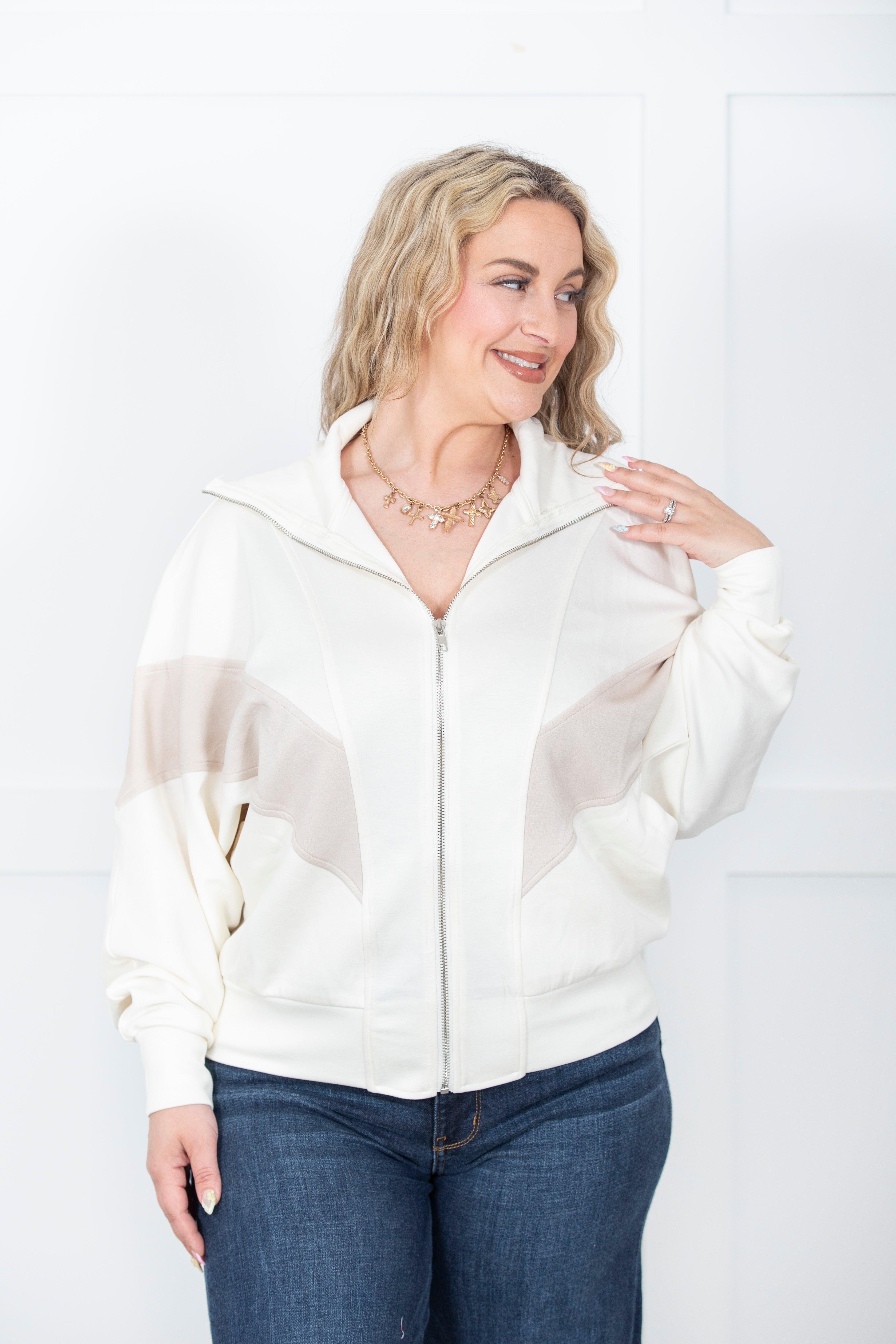 Weekend Wonder Zip Up Jacket