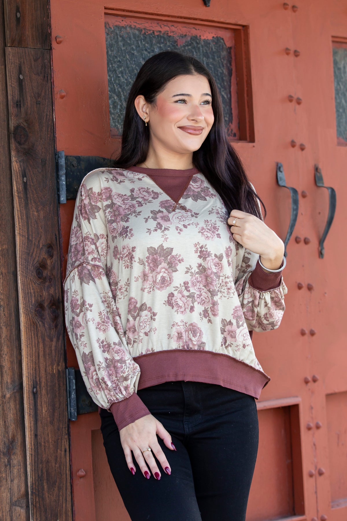 Vintage Floral Dream Top