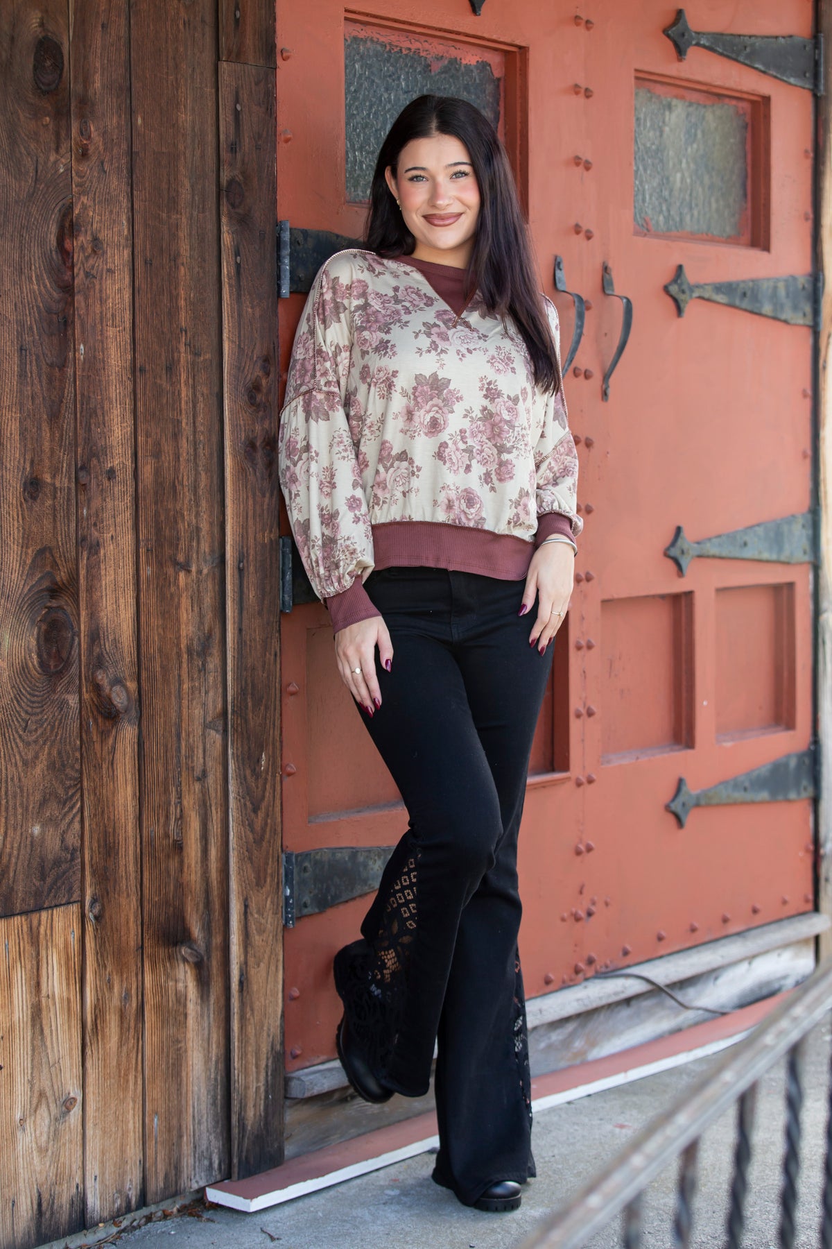 Vintage Floral Dream Top