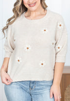 Daisy Latte Sweater