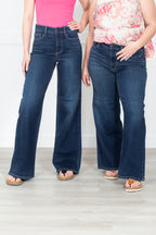 The Angela Wide Leg Judy Blue Jeans