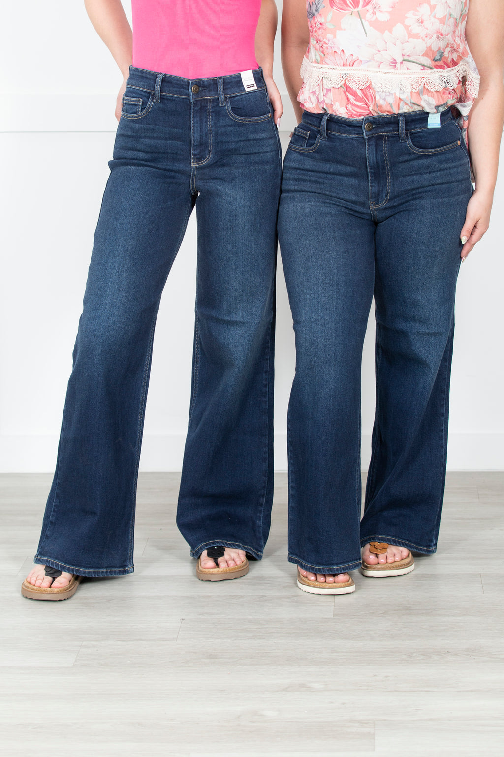 The Angela Wide Leg Judy Blue Jeans