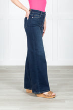 The Angela Wide Leg Judy Blue Jeans