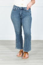 The Emmy Tummy Control Judy Blue Kick Flare Jeans